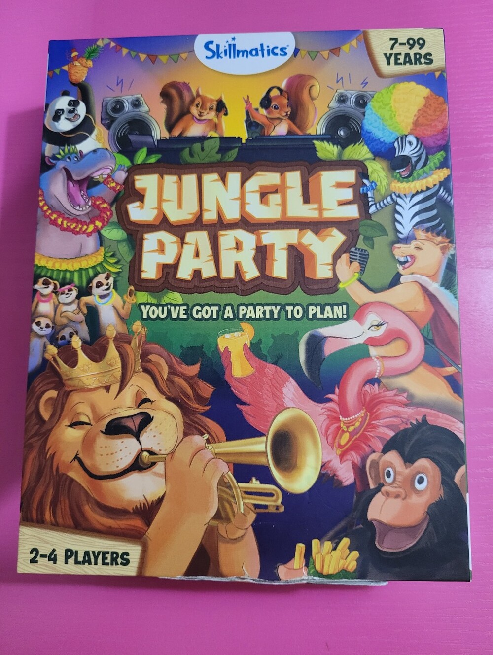 Skillmatics Jungle Party Game Age 7-99 2-4 Players (0993)